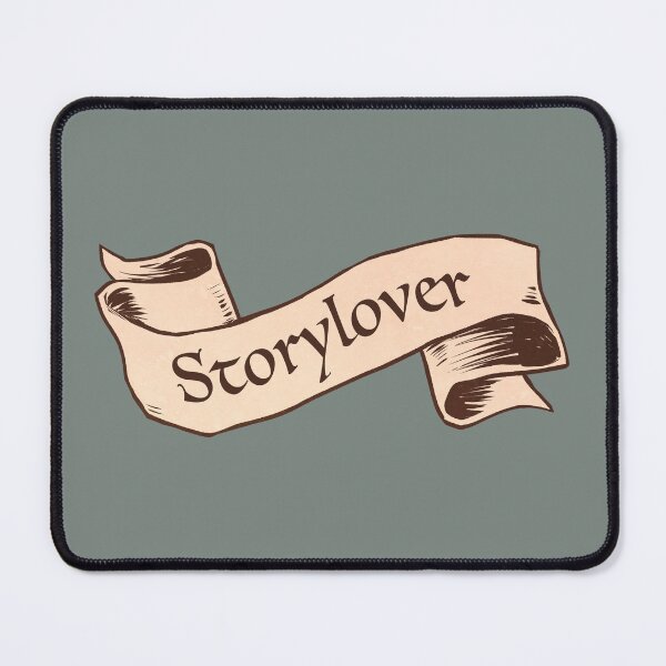 Item preview, Banner Storylover, reader slogan designed and sold by ArtPau.