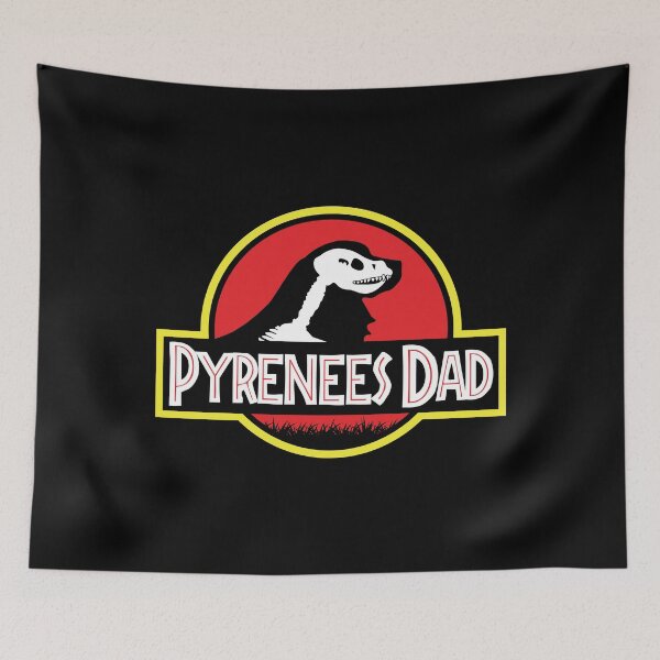 Item preview, (For Dark Background) Jurassic Great Pyrenees Dad designed and sold by More Cute Dogs.