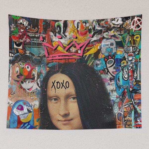 Item preview, Mona Lisa pop art designed and sold by Helt-Sort.