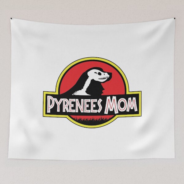 Item preview, (For Bright Background) Jurassic Great Pyrenees Mom designed and sold by More Cute Dogs.