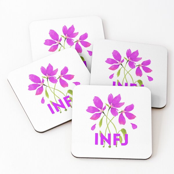 Item preview, INFJ Watercolor Violet Flower  designed and sold by LazzyPoppy.