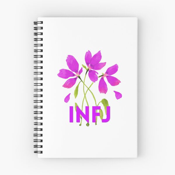 Artikelvorschau, INFJ Aquarell Violette Blume entworfen und verkauft von LazzyPoppy.