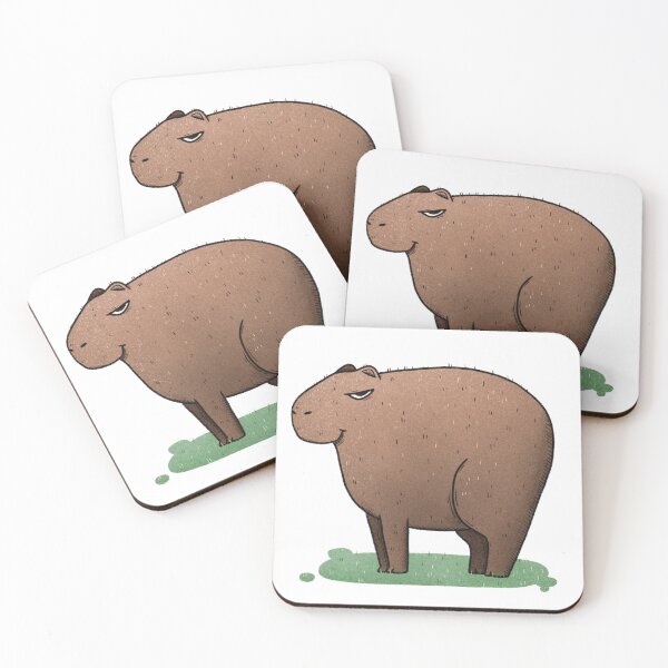 Item preview, The Cunning Capybara designed and sold by Martyna Kamieńska.