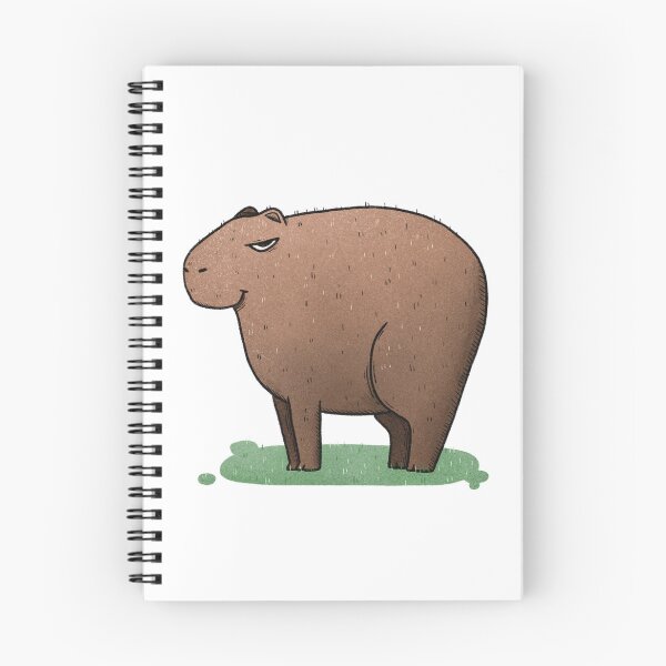 Item preview, The Cunning Capybara designed and sold by Martyna Kamieńska.