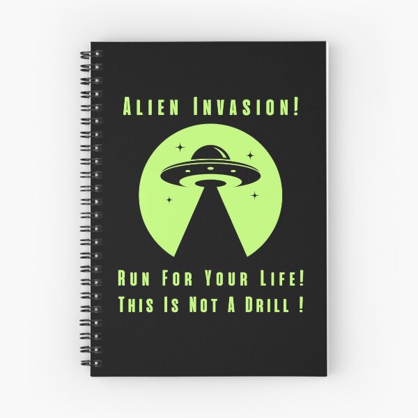 Item preview, Alien Invasion! Run for your life! This is not a drill! designed and sold by TheVarc.
