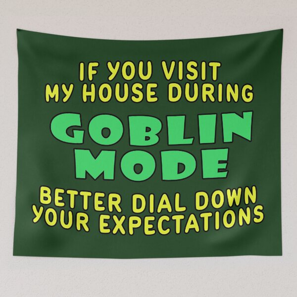 Item preview, Modo Goblin: reduce tus estándares designed and sold by Fanarchist.