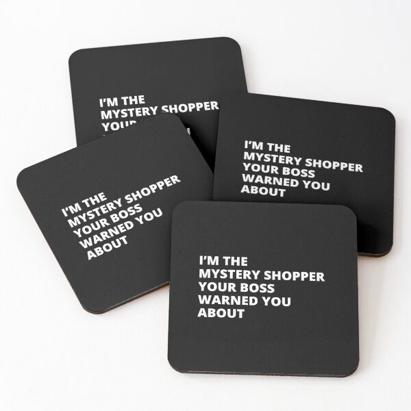 Item preview, Copia de Mystery Shopper Sé amable conmigo designed and sold by AlpacaSmokes.