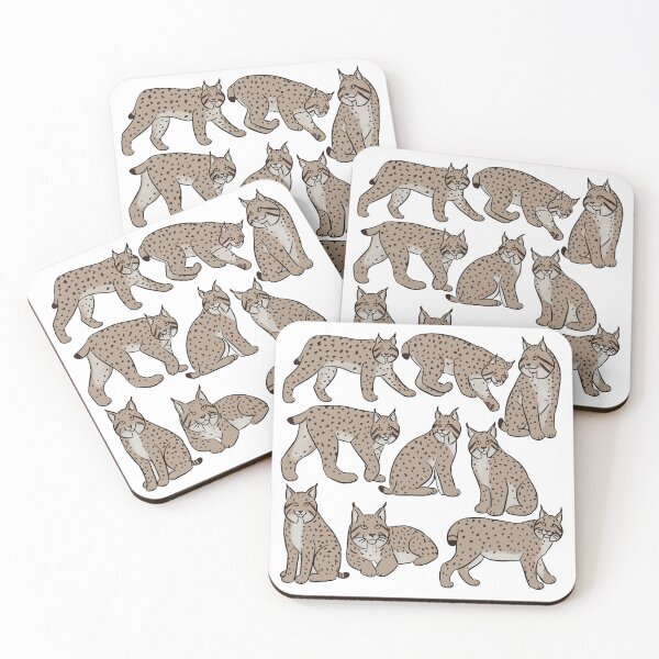 Item preview, Cute lynx pattern  designed and sold by Yarafantasyart.
