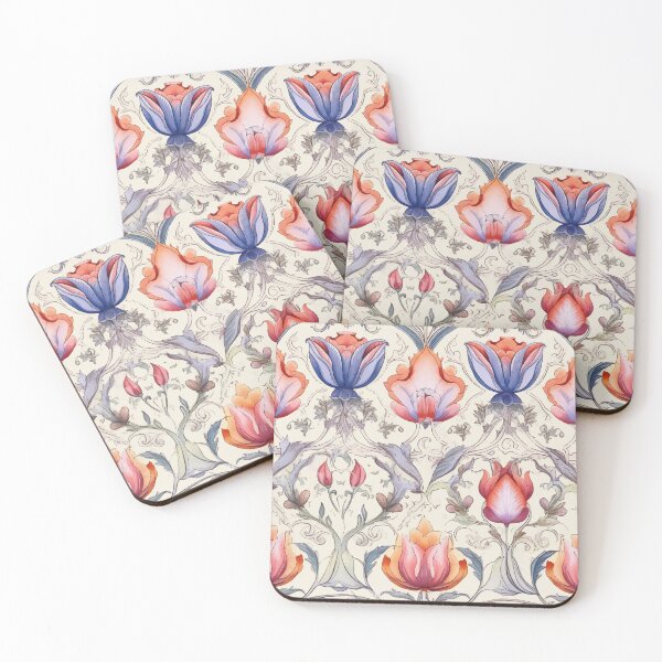 Item preview, tulip wallpaper designed and sold by meissaprint.