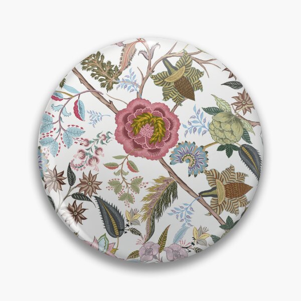 Item preview, Chintz retro vintage, Indian, Jacobean Chintz, Spring colors, designed and sold by chrissyink.