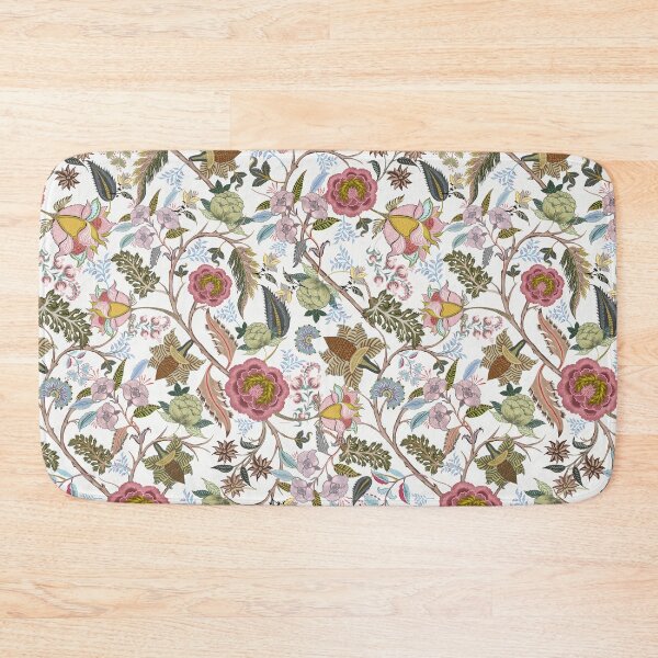 Item preview, Chintz retro vintage, Indian, Jacobean Chintz, Spring colors, designed and sold by chrissyink.