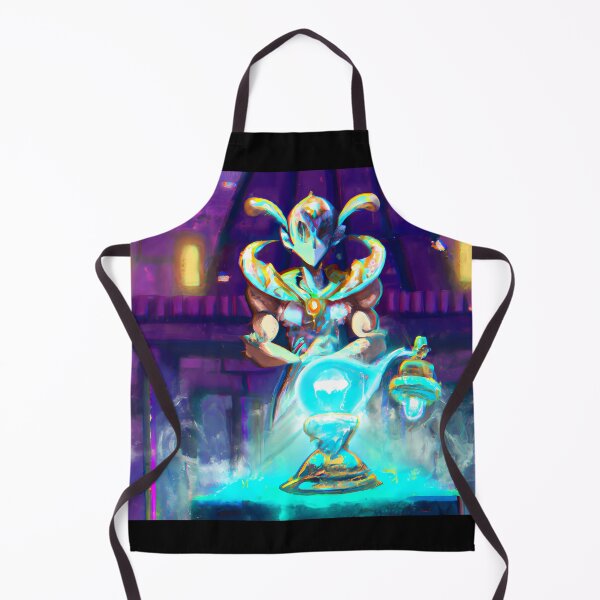 Item preview, Lamp Genie In Cyberpunk Universe designed and sold by KalipsoArt.
