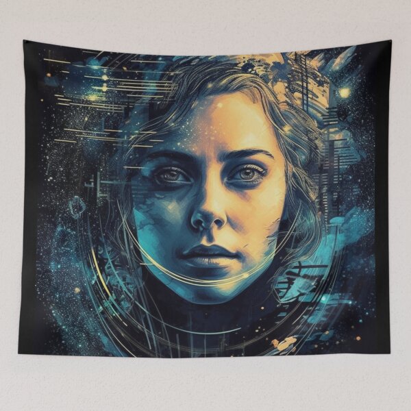 Item preview, Sci Fi World - Space And Time designed and sold by letsgetinspired.
