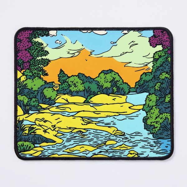 Item preview, Tree Lined Shores designed and sold by The Bubble 1307.