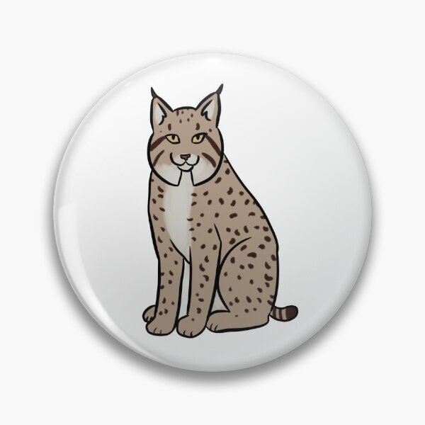Artikelvorschau, Niedliche Luchs-Illustration entworfen und verkauft von Yarafantasyart.