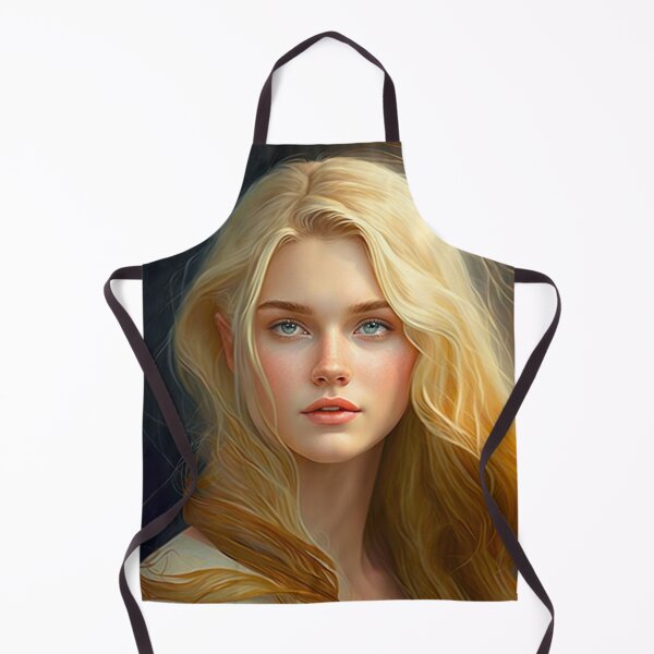 Item preview, Blonde woman portrait designed and sold by MajinCactus.