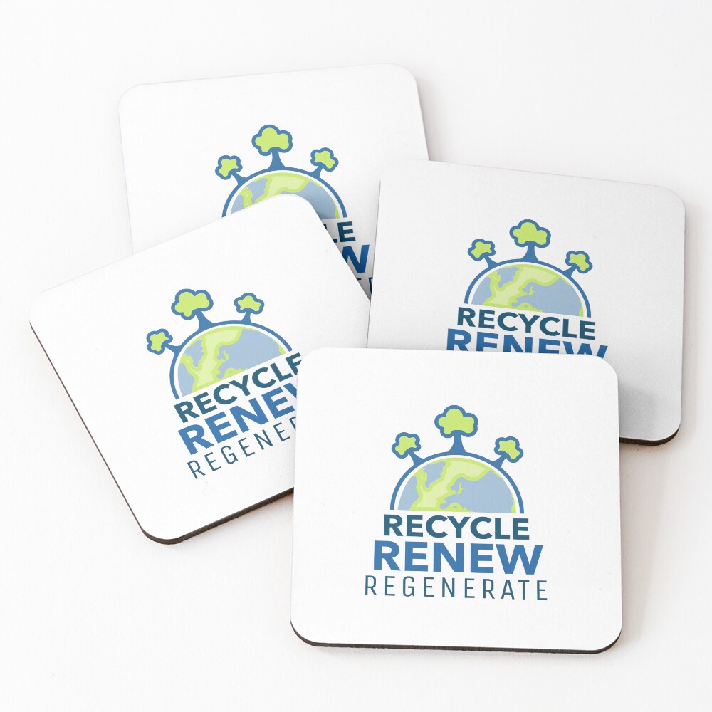 Item preview, Coasters (Set of 4) designed and sold by askthebookbug.