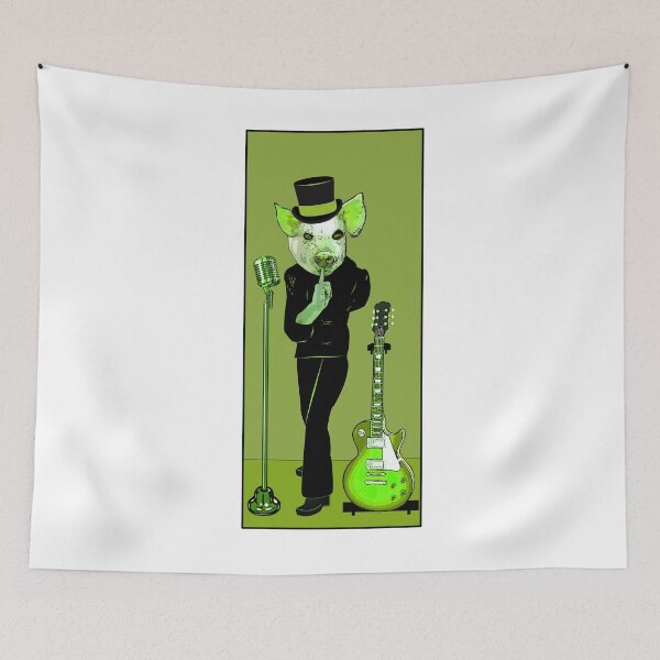 Item preview, RockStarPigg designed and sold by MetalElephant.
