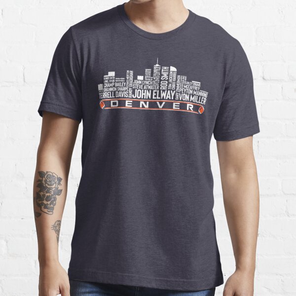 Legend Skyline New Orleans Football Team All Time Legends, New Orleans City Skyline T-Shirt