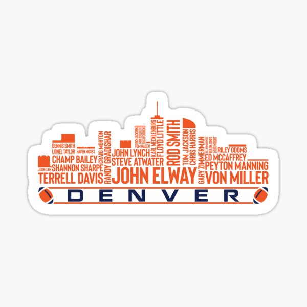 Broncos Country, Let's Ride Sticker for Sale by adamduren20