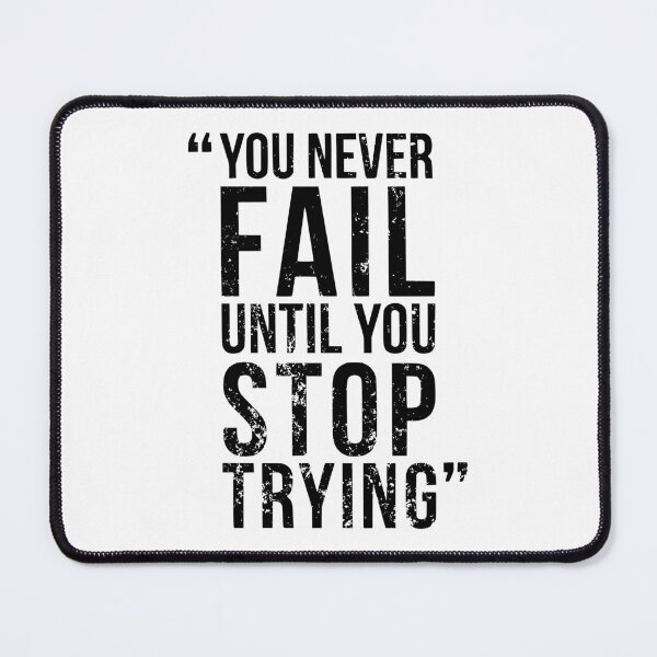Item preview, Grunge Text - You Never Fail Until You Stop Trying designed and sold by scribbles-23.