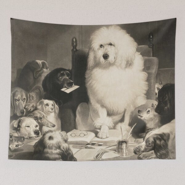 Item preview, Laying Down the Law - Sir Edwin Landseer, R.A. designed and sold by Onodera.