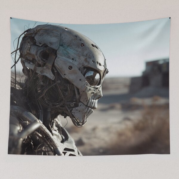 Item preview, Robotic Vision Amidst Wasteland designed and sold by PrintCove.