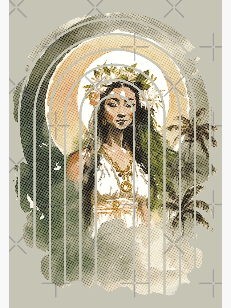 Hina's Aloha Moon Goddess - Hawaiian Mythology 