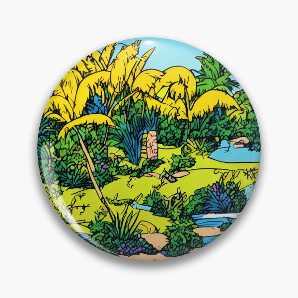 Item preview, Tropical Landscape designed and sold by The Bubble 1307.