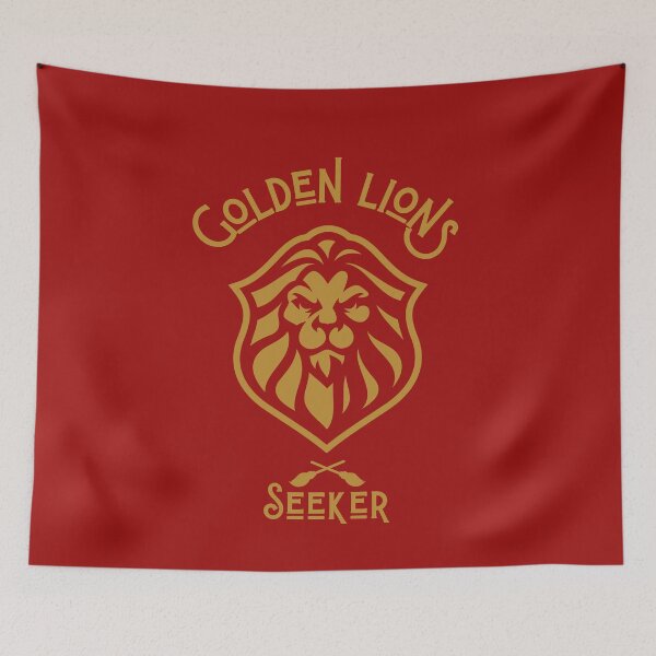 Item preview, Golden Lions Team Seeker (RED) designed and sold by WhatTeeFox.
