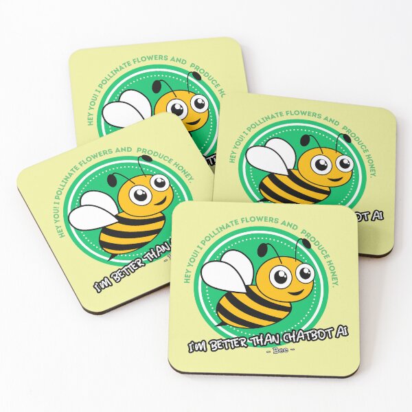 Item preview, better than chatbot AI - bee designed and sold by PositiveIdeas.
