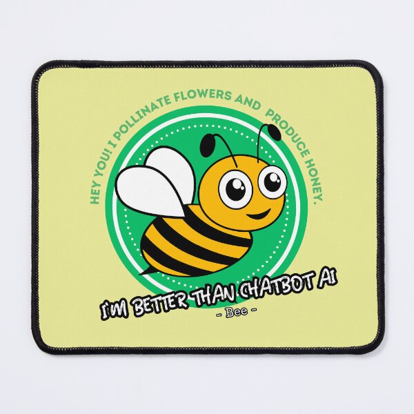 Item preview, better than chatbot AI - bee designed and sold by PositiveIdeas.