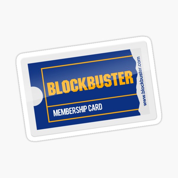Membership Card Sticker