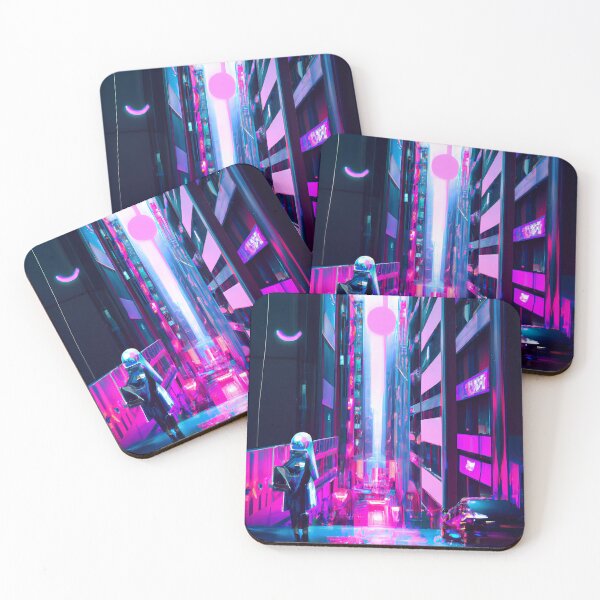 Item preview, Midnight Dream In Cyberpunk Universe designed and sold by KalipsoArt.