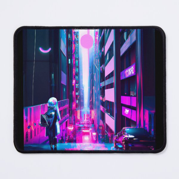 Item preview, Midnight Dream In Cyberpunk Universe designed and sold by KalipsoArt.