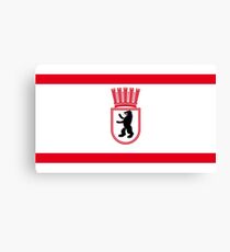Flag of East Berlin (1956-1990) Canvas Print