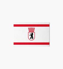 Flag of East Berlin (1956-1990) Art Board