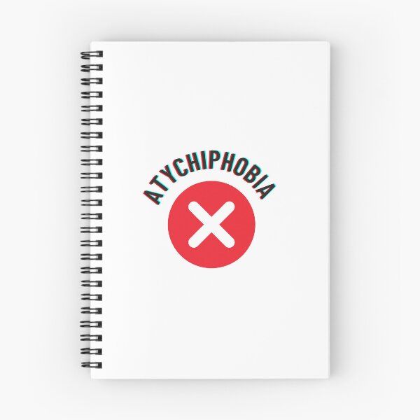 Item preview, atychiphobia never think negative designed and sold by comane.