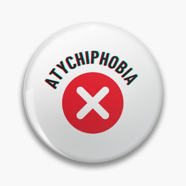 Item preview, atychiphobia never think negative designed and sold by comane.