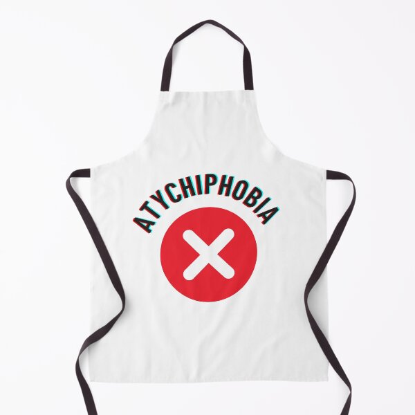 Item preview, atychiphobia never think negative designed and sold by comane.