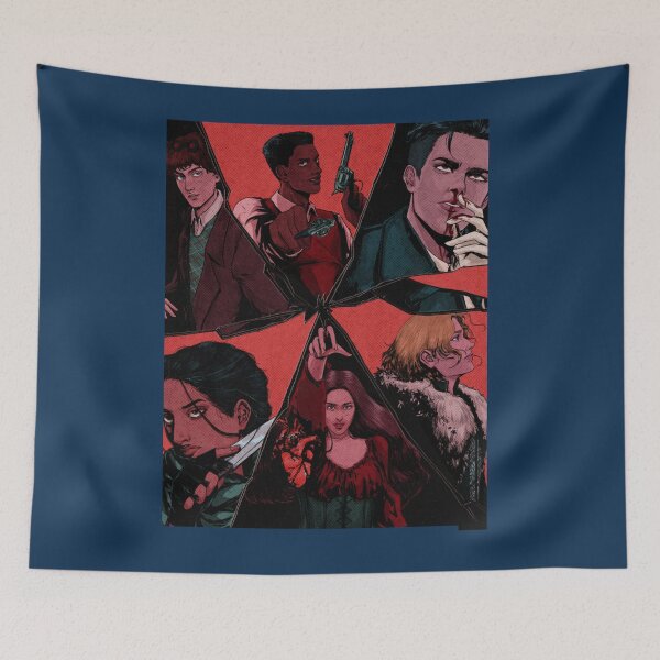Item preview, six of crows illustration (textured)   designed and sold by sochejoon35.