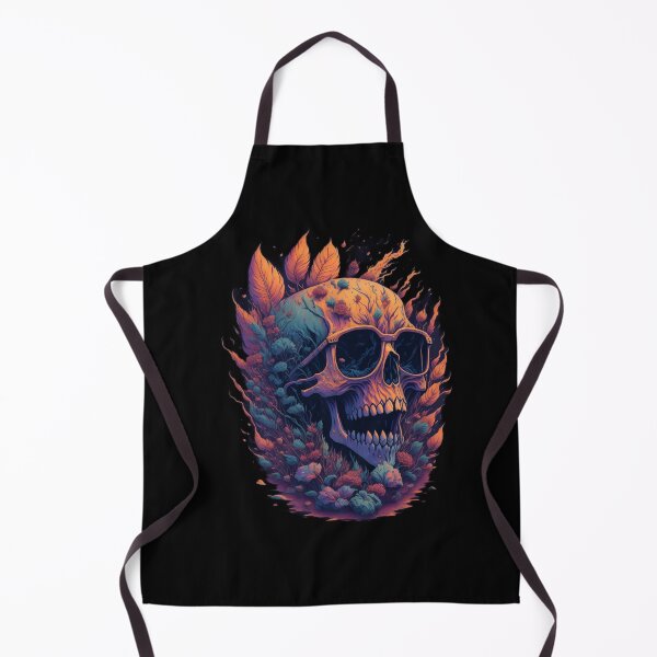 Item preview, Rock Metal Flower Fire Scull designed and sold by rockyRG.