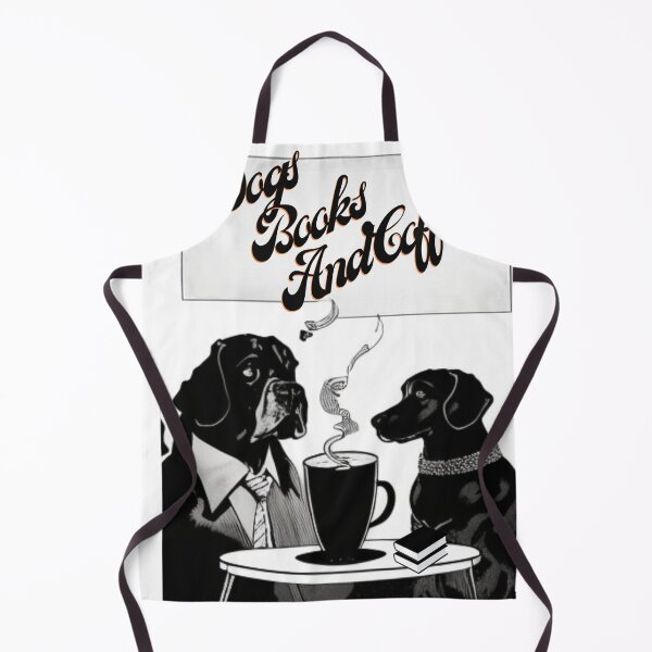 Aperçu de l'œuvre Dogs Books And Coffee Dog Reader Coffee Quote créée et vendue par memonto.
