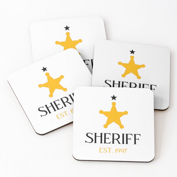 Item preview, Sheriff Yellow Black designed and sold by VRedBaller.