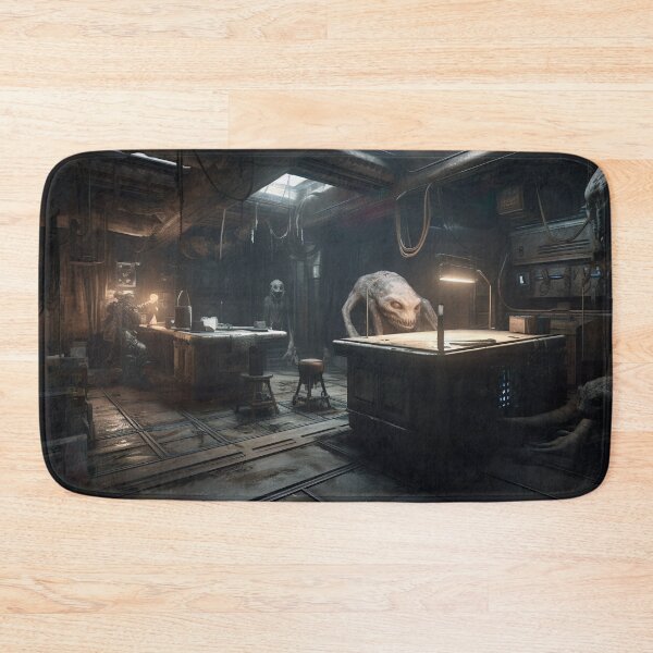 Item preview, Abandoned Space Research Station designed and sold by PrintCove.