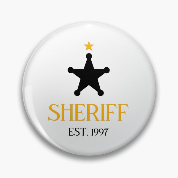 Item preview, Sheriff Black Yellow designed and sold by VRedBaller.