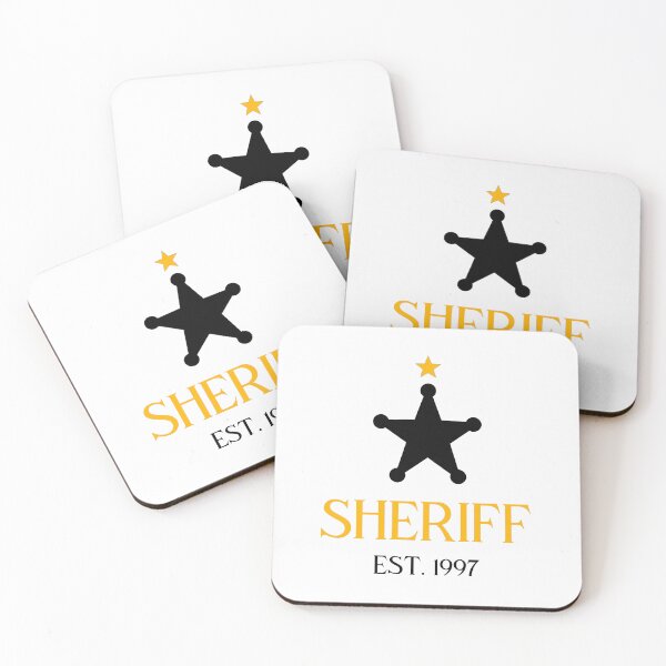 Item preview, Sheriff Black Yellow designed and sold by VRedBaller.