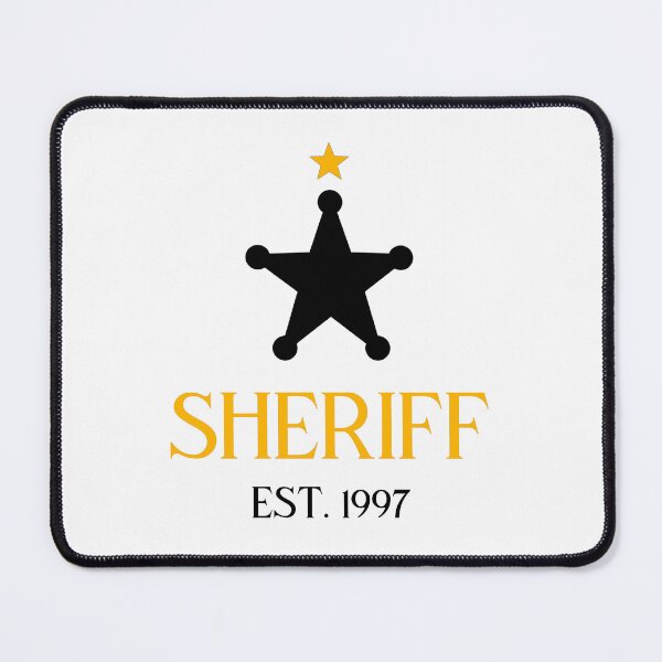 Item preview, Sheriff Black Yellow designed and sold by VRedBaller.