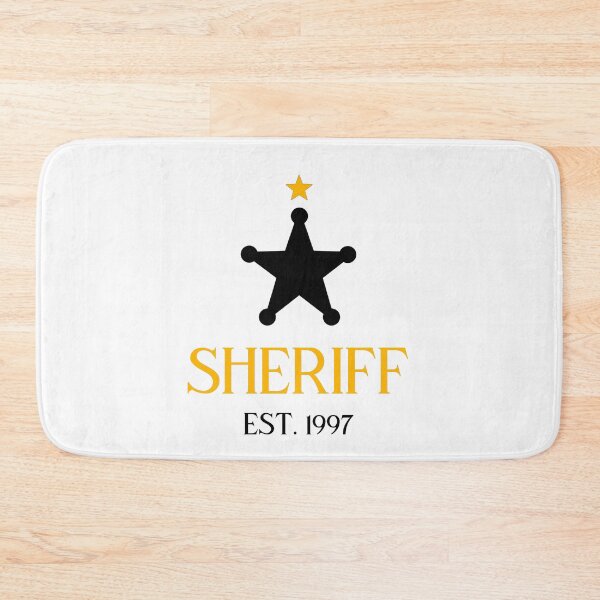 Item preview, Sheriff Black Yellow designed and sold by VRedBaller.