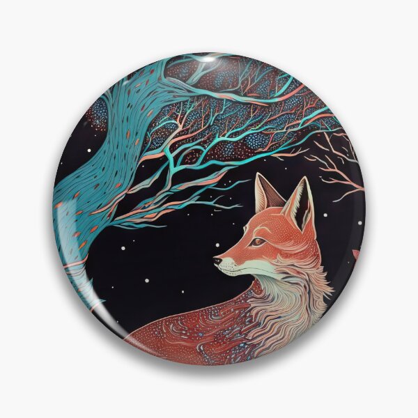 Artikelvorschau, Full Moon Fox entworfen und verkauft von OccultDreams.